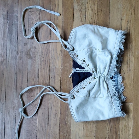 Clubexx Jean crop top - Picture 1 of 4